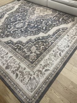 Ruggable Adeline Dark Wood Rug Rug (Pad System Not Included) 10'x14'