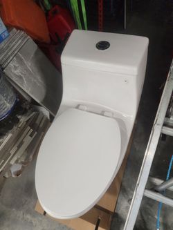 One pc toilet