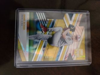 2020 Panini Elite Extra Edition Dane Acker Aspirations Die-Cut baseball card