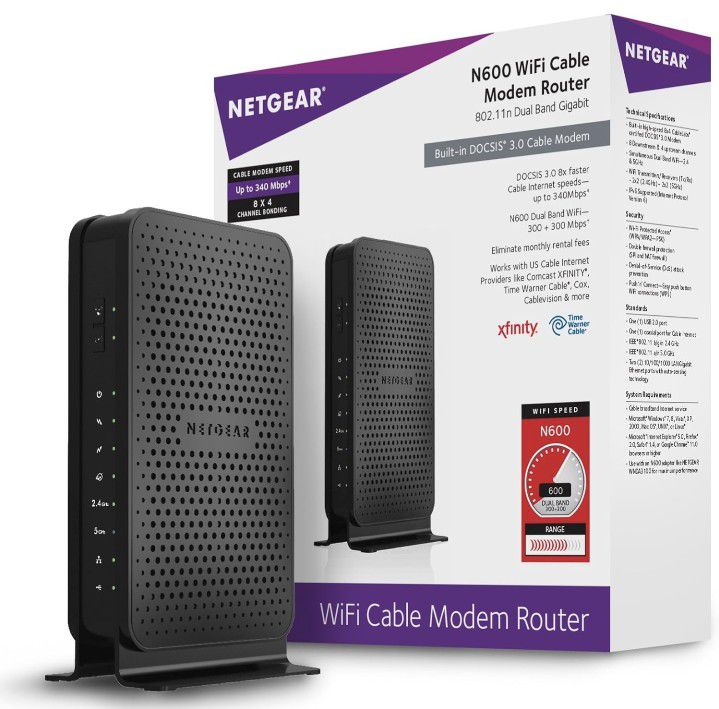 Netgear C3700 Modem Router