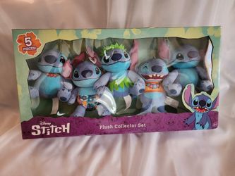 Disney Stitch Plush Collector Set