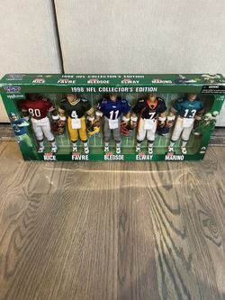 NFL 1998 starting line up 12” tall figures NEW box sealed  