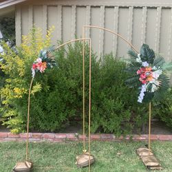 Two Piece Wedding Arch