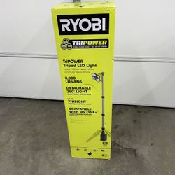 Ryobi Tripower Tripod LED Light