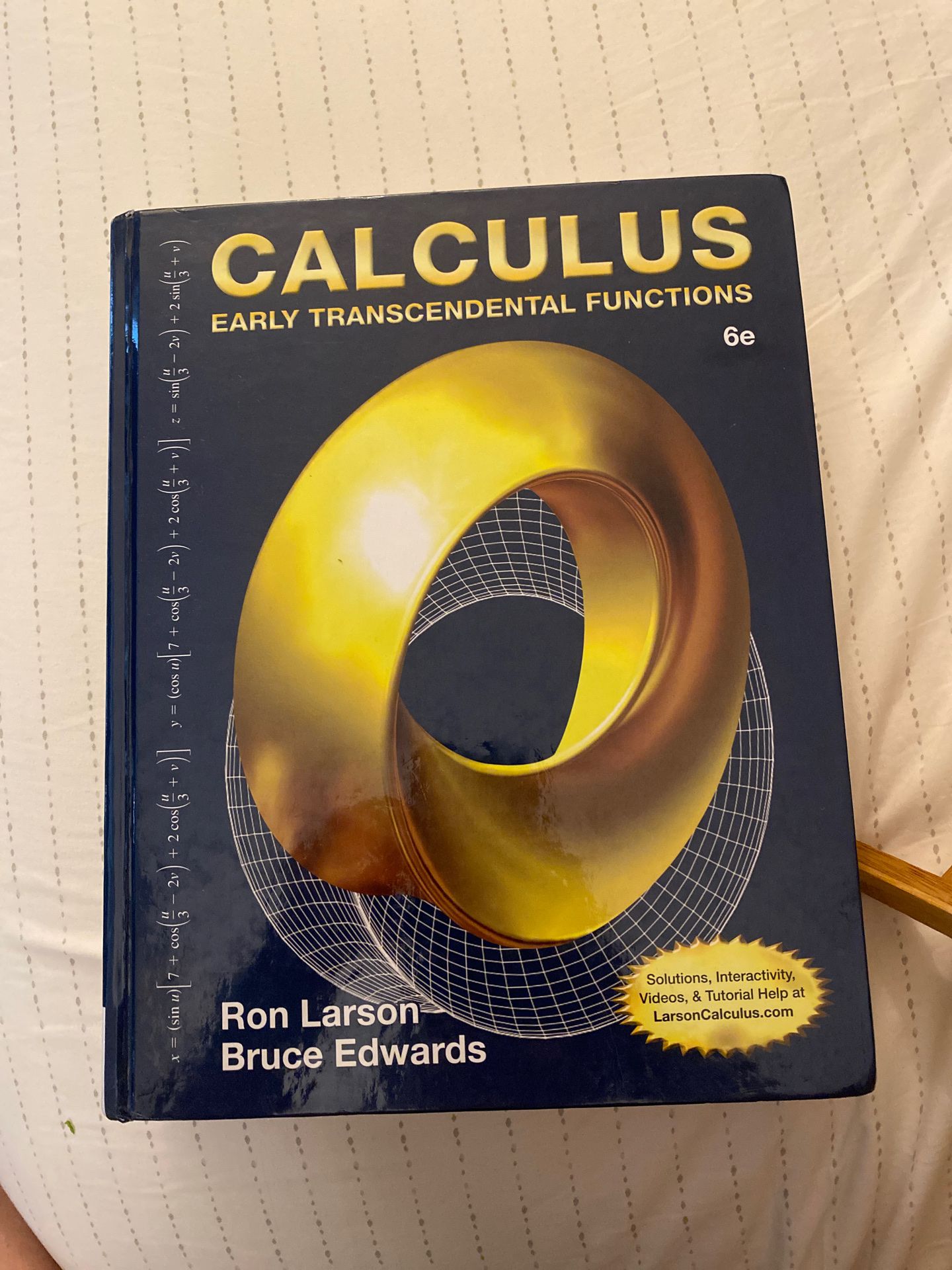 Calculus Early Transcendental Functions (6th edition)