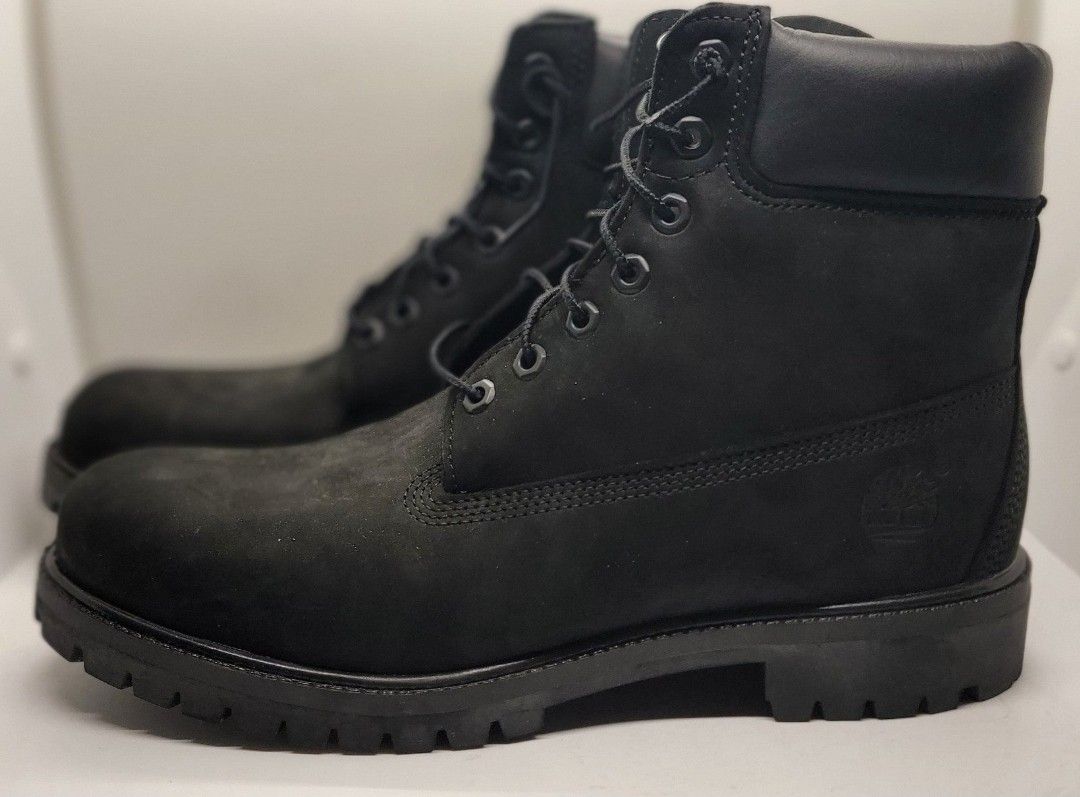 🍂 MOVING SALE 🍁 Brand New Black Men's Timberland® Premium 6-Inch Waterproof Boots Retails $200+