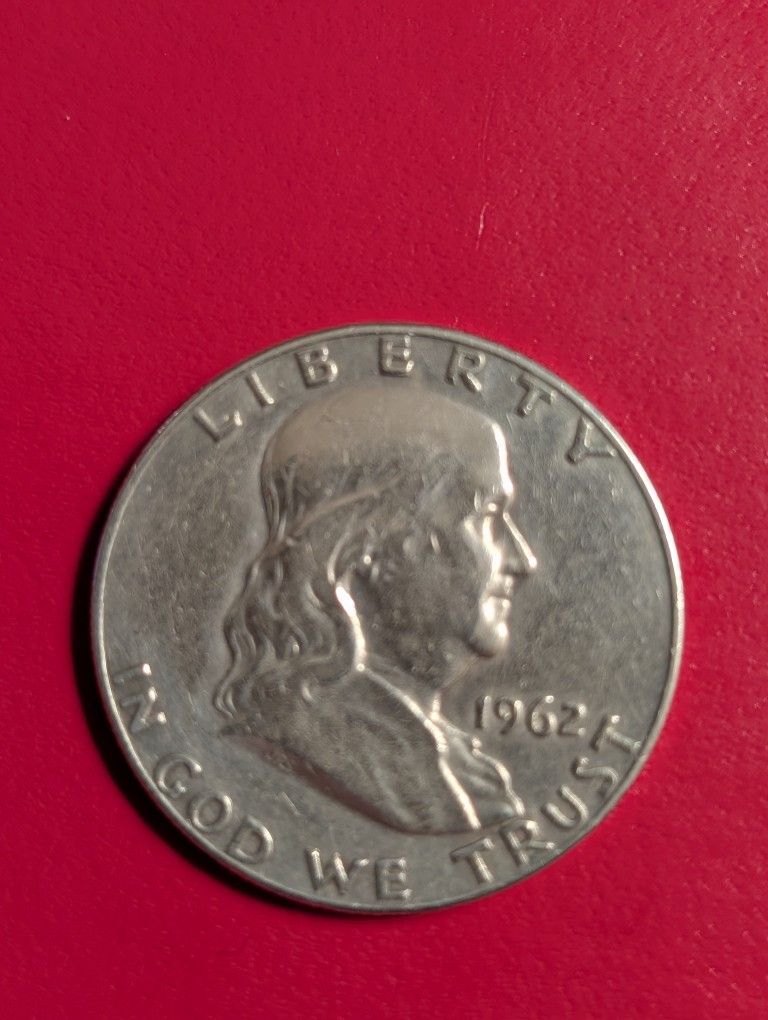 1962-D Franklin Silver Half Dollar