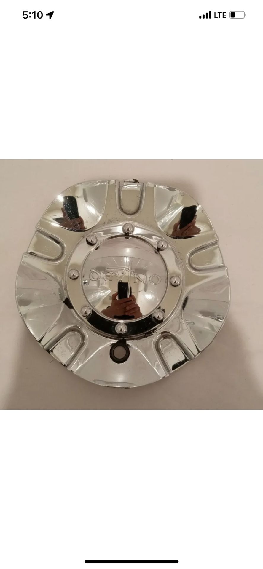 Devino Chrome Custom Center Cap CAPF-275 (1) Rim Hubcap Mid Cover 1