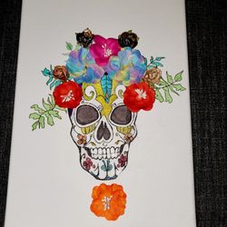 9x12 Canvas Drawings.