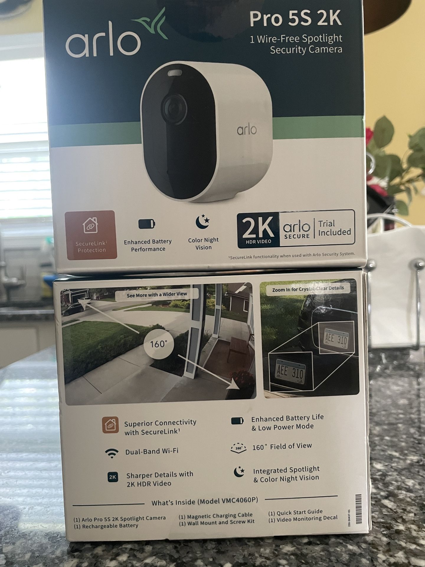2 Arlo Security Camera Pro 5s 2k