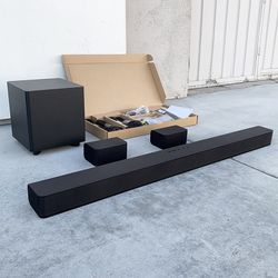 Brand New $140 (VIZIO) V-Series 5.1 Home Theater Sound Bar Dolby Audio Bluetooth Wireless Subwoofer Voice Assistant (V51x-J6)