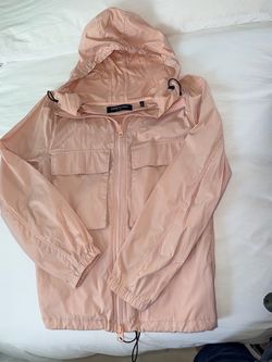 Medium Kenneth Cole Pink Wind Breaker