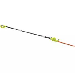 RYOBI ONE+ 18V 18in. Cordless Battery Pole Hedge Trimmer (Tool Only)=T3-185