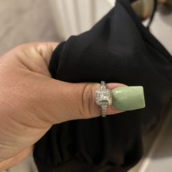 1 Ct White Gold Diamond Engagement Ring