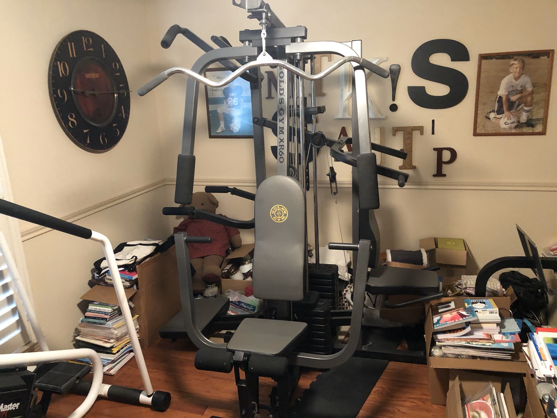 Golds gym xr60 gym exercise equipment weights