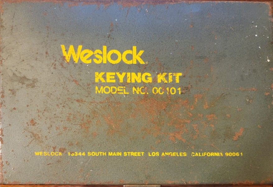 Weslock Keying Kit
