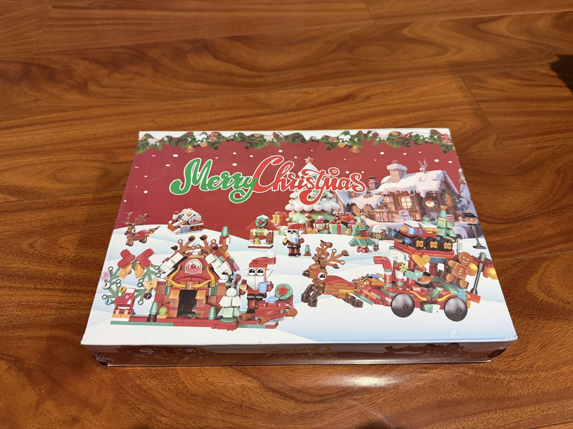 Merry Christmas Building Blocks