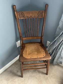 Antique farmhouse chair