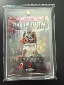 Topps Chrome Tyrese Maxey /399