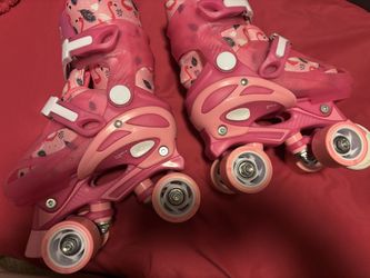 Girl Size 2-12c Roller Skates