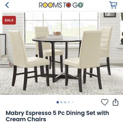 Dining Set 5 Piece