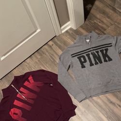 Small Pink Hoodies 