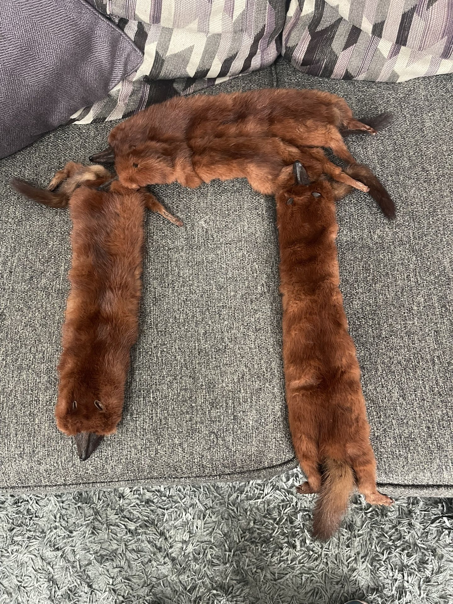 Vintage mink fur