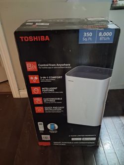 Toshiba Smart Portable Air Conditioner – 8,000 BTU