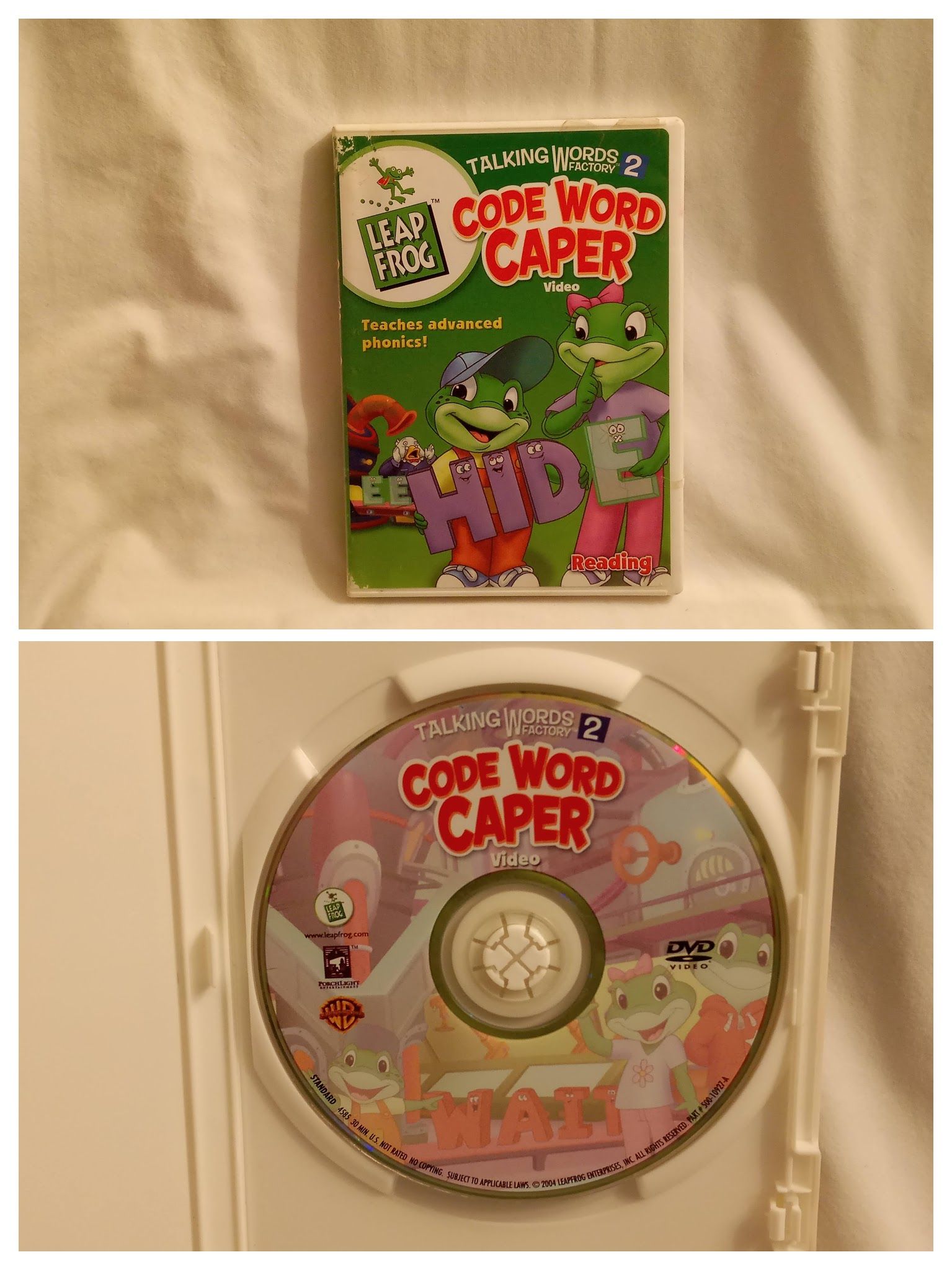 知育玩具 LeapFrog DVD set & Reader & word caper Word Caper DVD | Kids Educational Games | LeapFrog