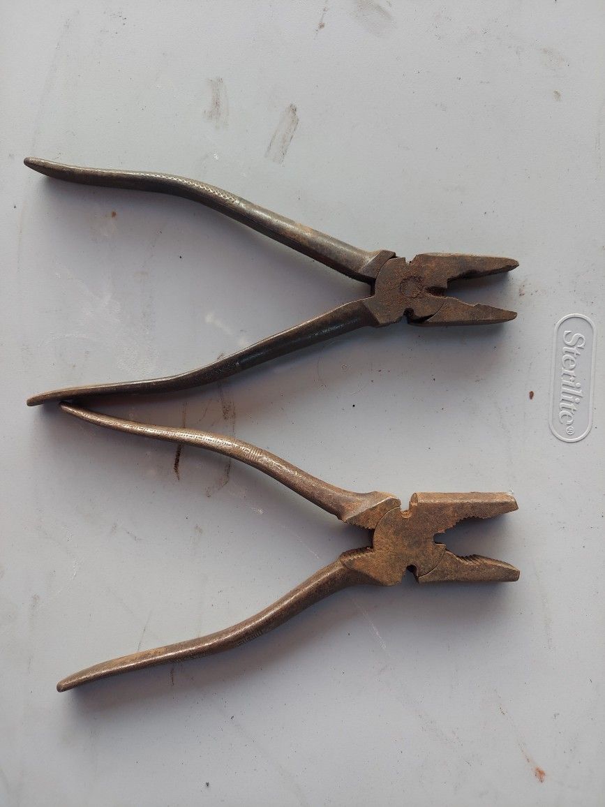 Antique Vintage Pliers Built To Last $15 Each