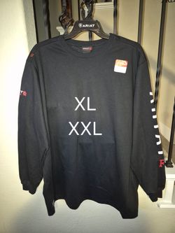 ARIAT FRC BLACK PULL OVER SHIRT