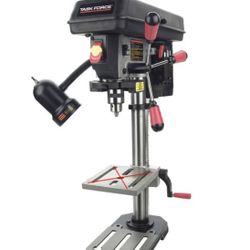 Task Force 10" Bench Drill Press with Laser and Light