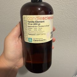 Candle Fragrance Oil - Candle Science - Vanilla Element