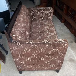 Brown Accent Couch Free Delivery