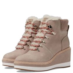 Kate Spade Size 8.5 New York Willow Wedge Sneaker Boot 
