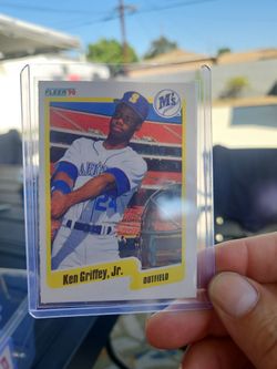 Ken Griffey Jr 1990 Fleer