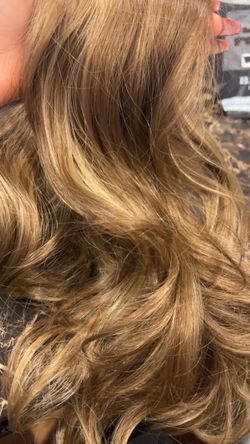20 in Hair Extensions with Transparent Wire