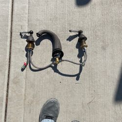 Accessories , Faucets Sink And Bathroom Rubber Bronze 