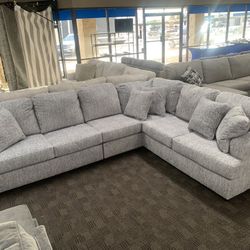 New Grey Sectional Couch
