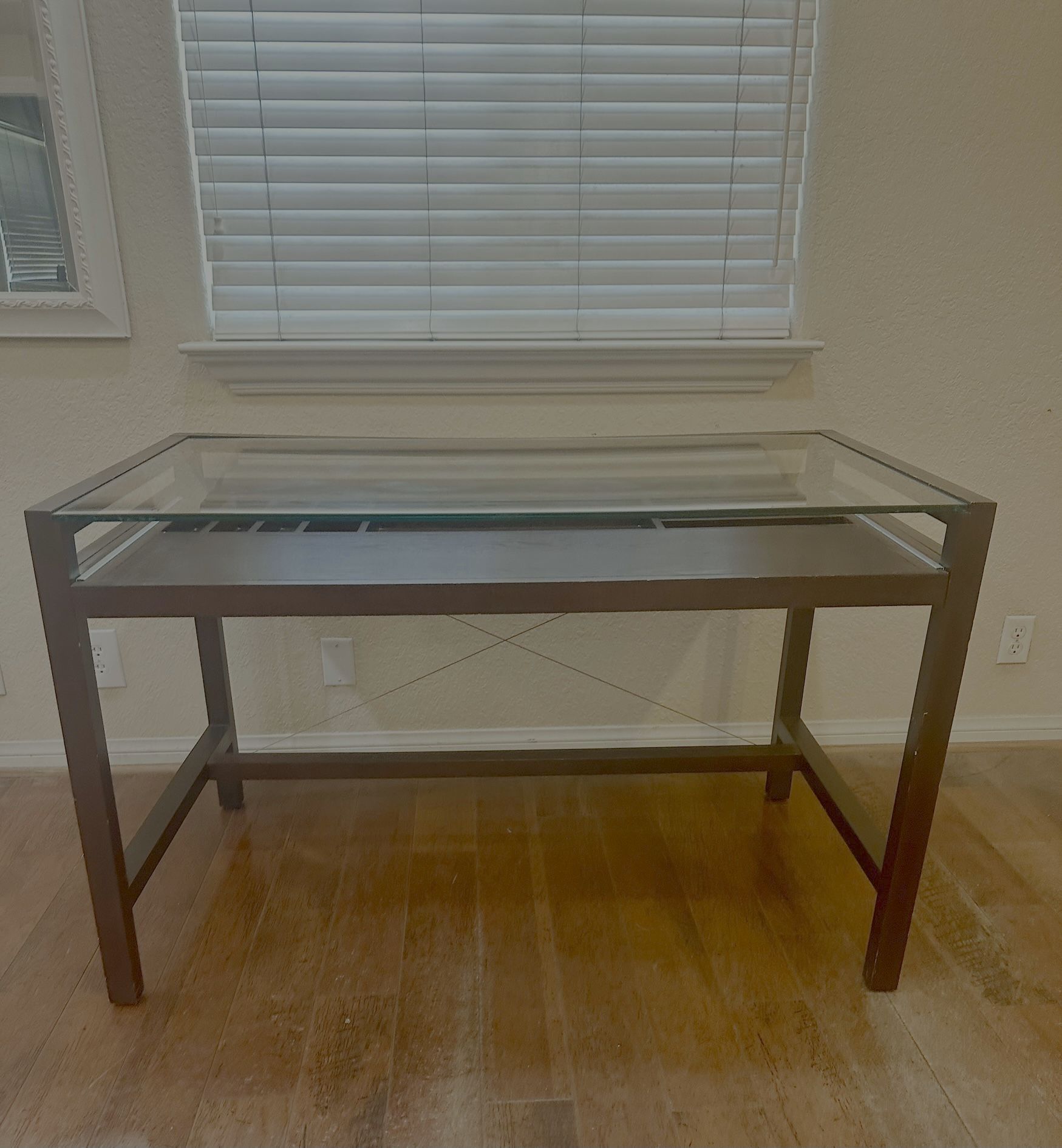 Office Desk With Glass Top