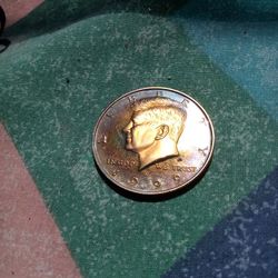 Two Toned 1/2 Dollar Proof1999 Kennedy COIN