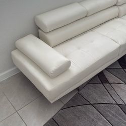 White Sofa Seat