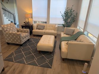 High End Leather Sofa Set