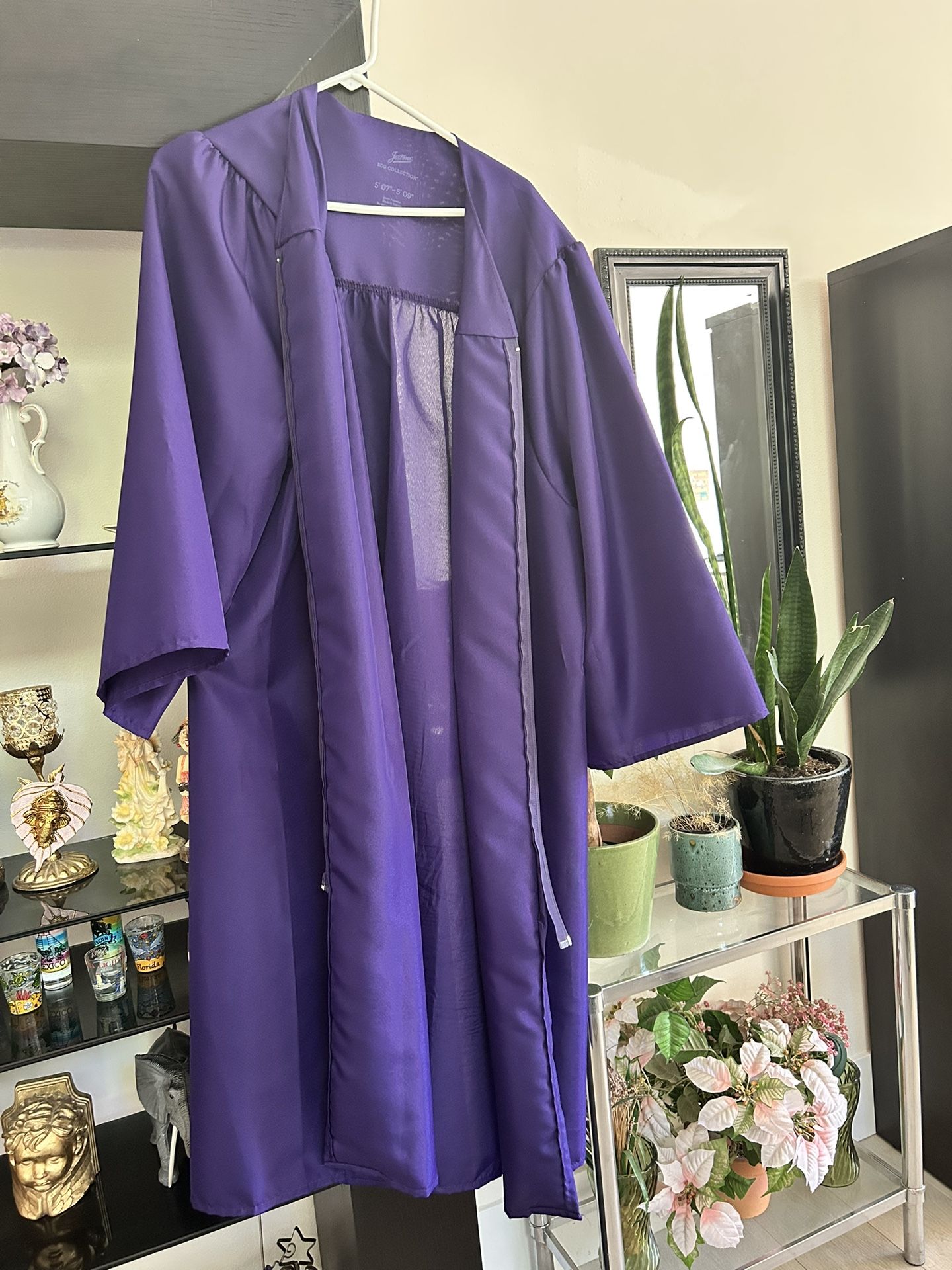 Purple Color Graduation Gown