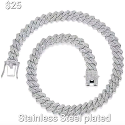 Stainless Steel Necklace and Bracelet