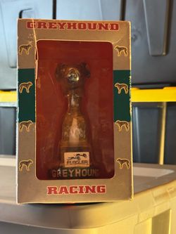 Vintage Greyhound Racing Bobblehead     -New ‼️