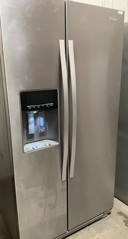 Whirlpool Side By Side Stainless Steel Counter Depth Refrigerator
