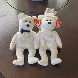 Ty Beanie Babies Mr&Mrs Set