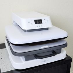 HTVRONT Auto Heat Press Machine 15" x 15" 110V