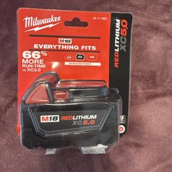 milwaukee battery m18 5.0